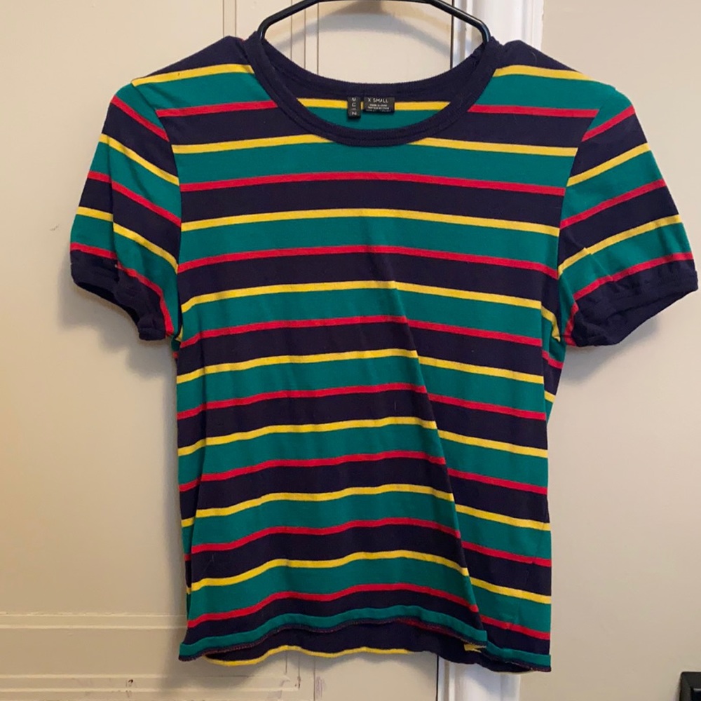 stripey tee